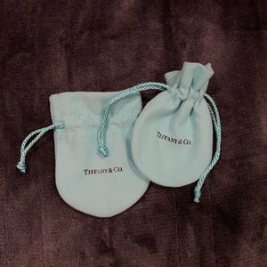 Authentic Tiffany & co pouches